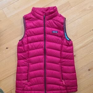 Patagonia Kids' Fuchsia Puffer Vest